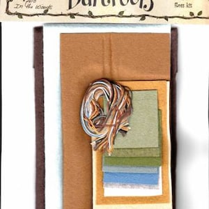 Little Stitchies - In The Woods Candle Mat Kit With Pattern