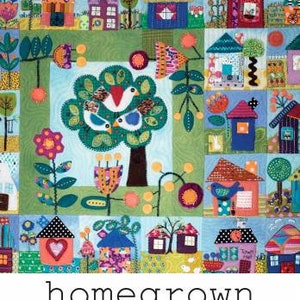 Homegrown Book by Sue Spargo - Wool Applique and Embroidery