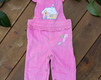 12 month overalls girl