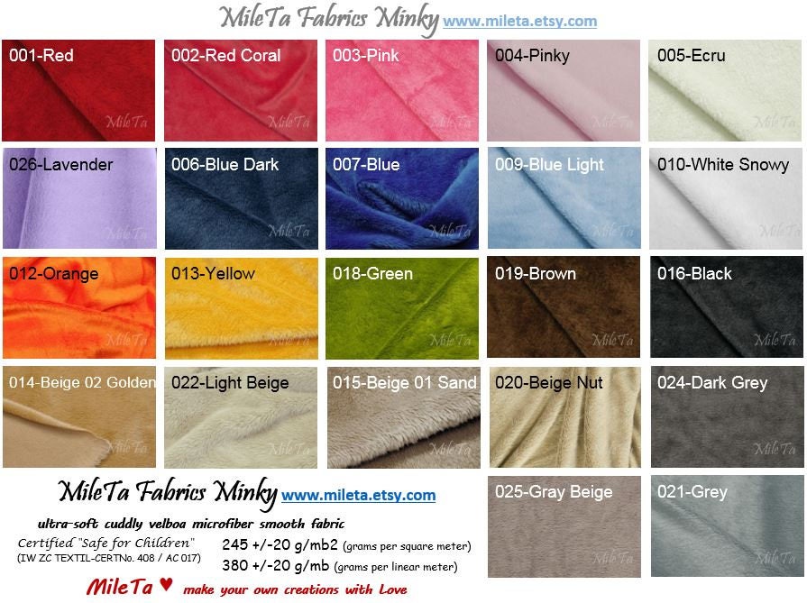 Modern quality Minky fabric, velboa microfiber smooth fabric, incredibly/ul...