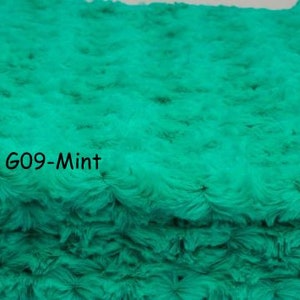 Minky ROSEBUD Swirl cuddle fabric / Rose Rosette Blossom Minky / Plush Fur Fabric Polyester / 11 COLORS image 9