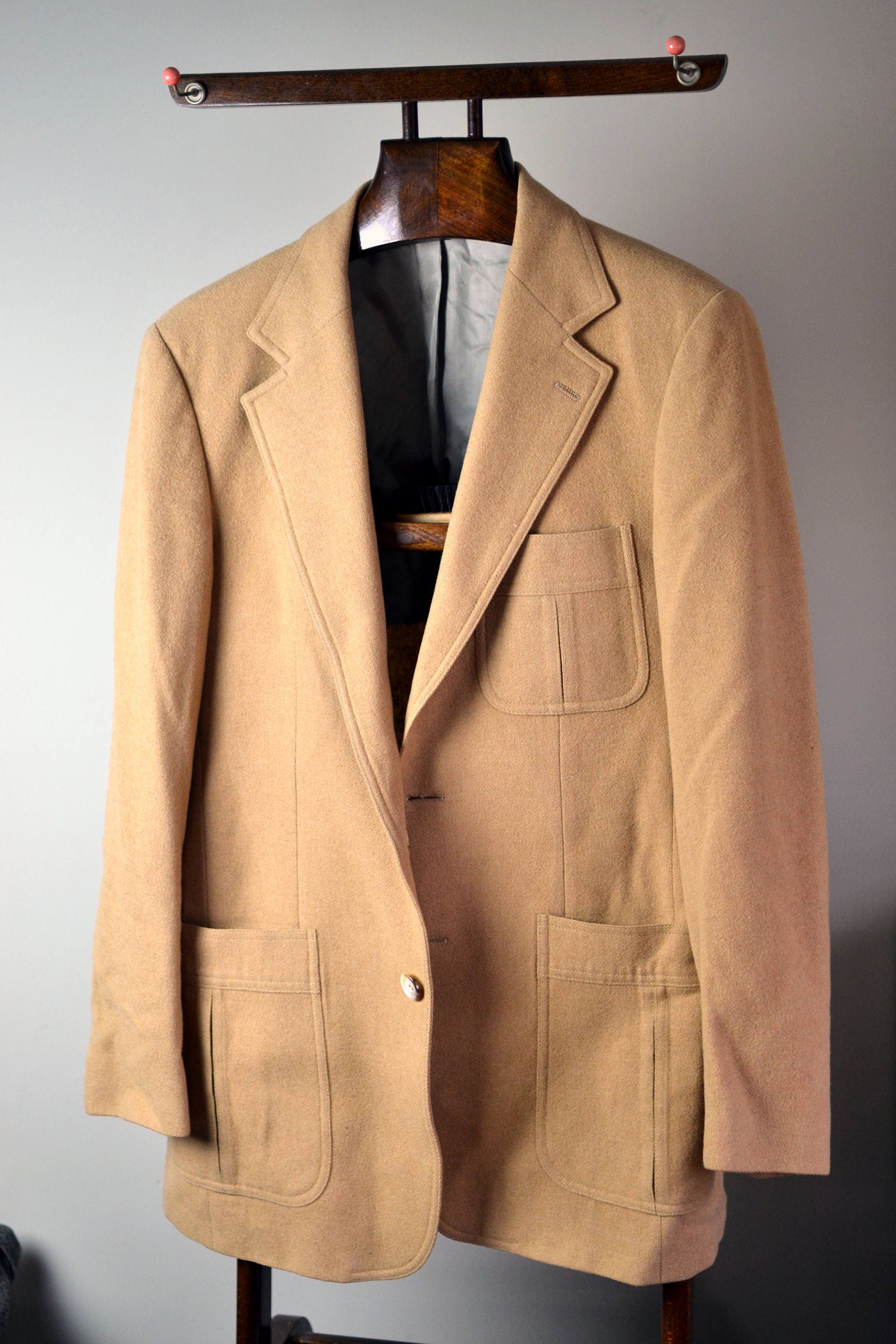 stanley blacker trench coat