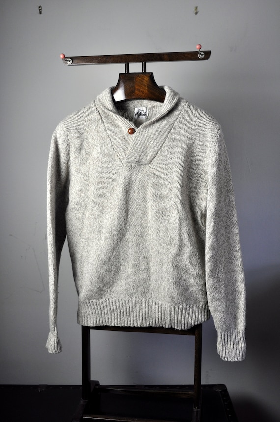 Vintage WOOLRICH Heathered Tan/Oatmeal Wool Blend