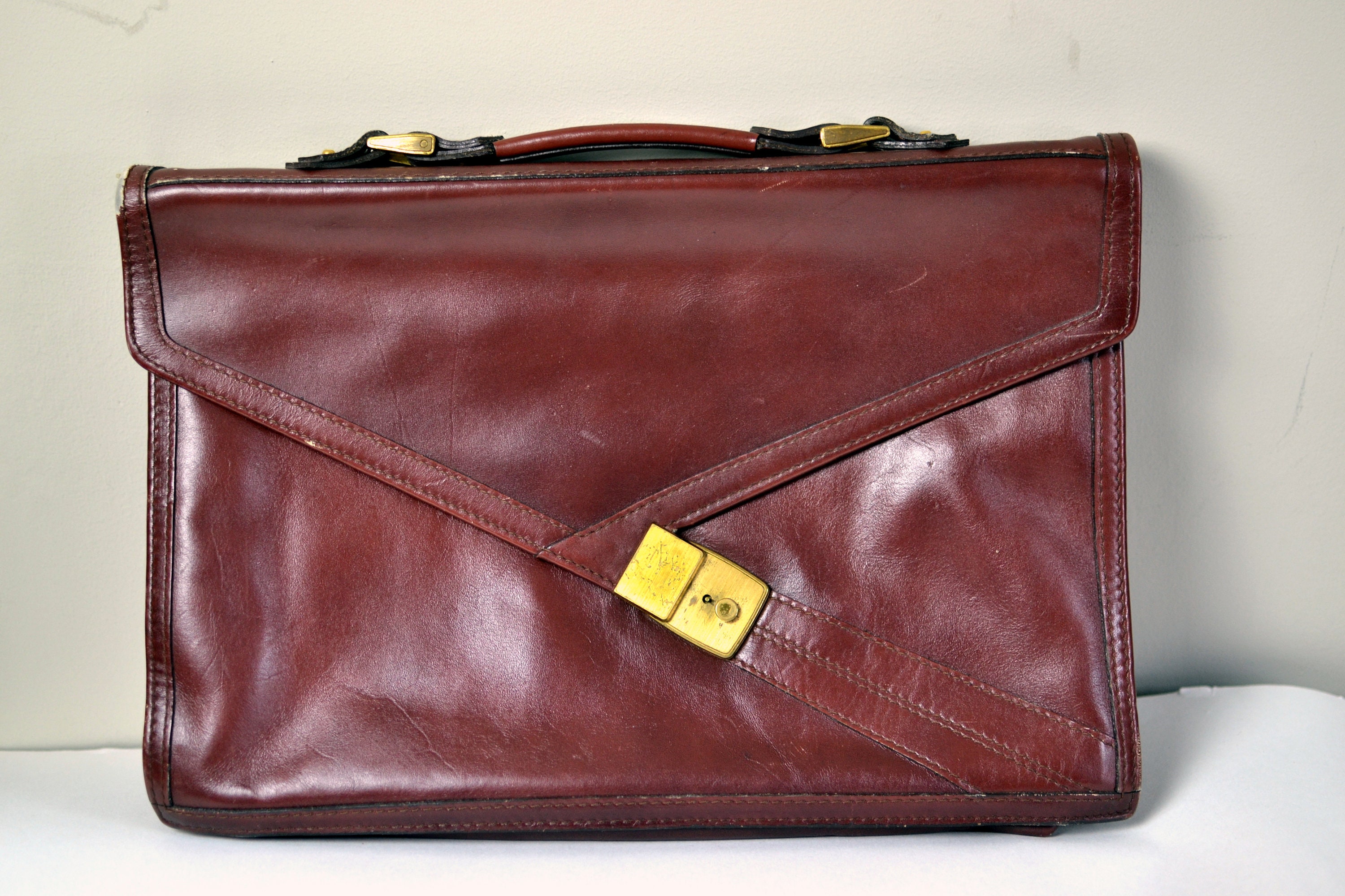 cordovan briefcase