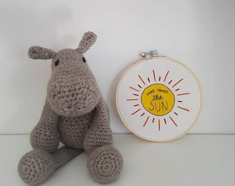 Hippo | Hippo Doll | Zoo Hippo | Crochet Hippo |  Amigurumi Hippo | Hippopotamus | Penny The Hippopotamus| Hippo Plushie