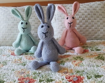 Bunny | Bunny Doll | Lucy The Hare | Rabbit Toy | Crochet Bunny | Crochet Hare | Easter Bunny| Bunny Plushie