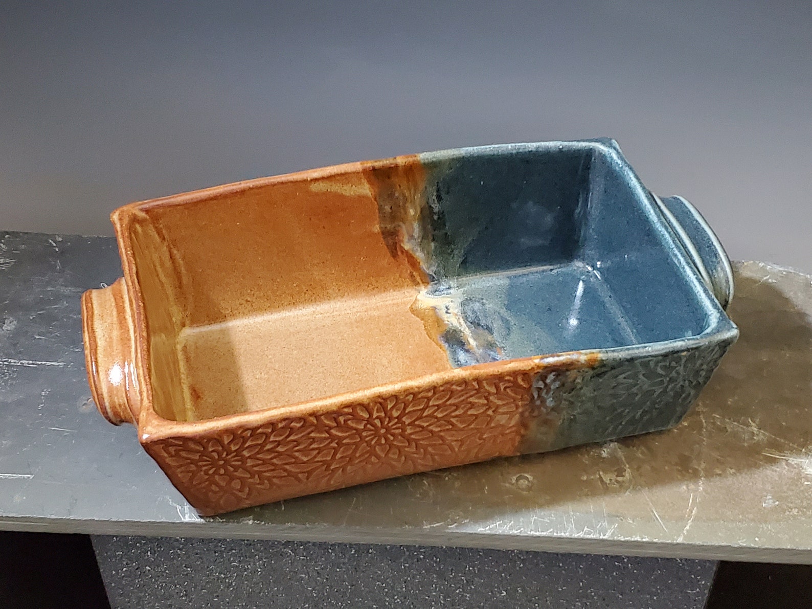 Handbuilt Pottery Loaf PanHandmade Bread Baker Ceramic Etsy