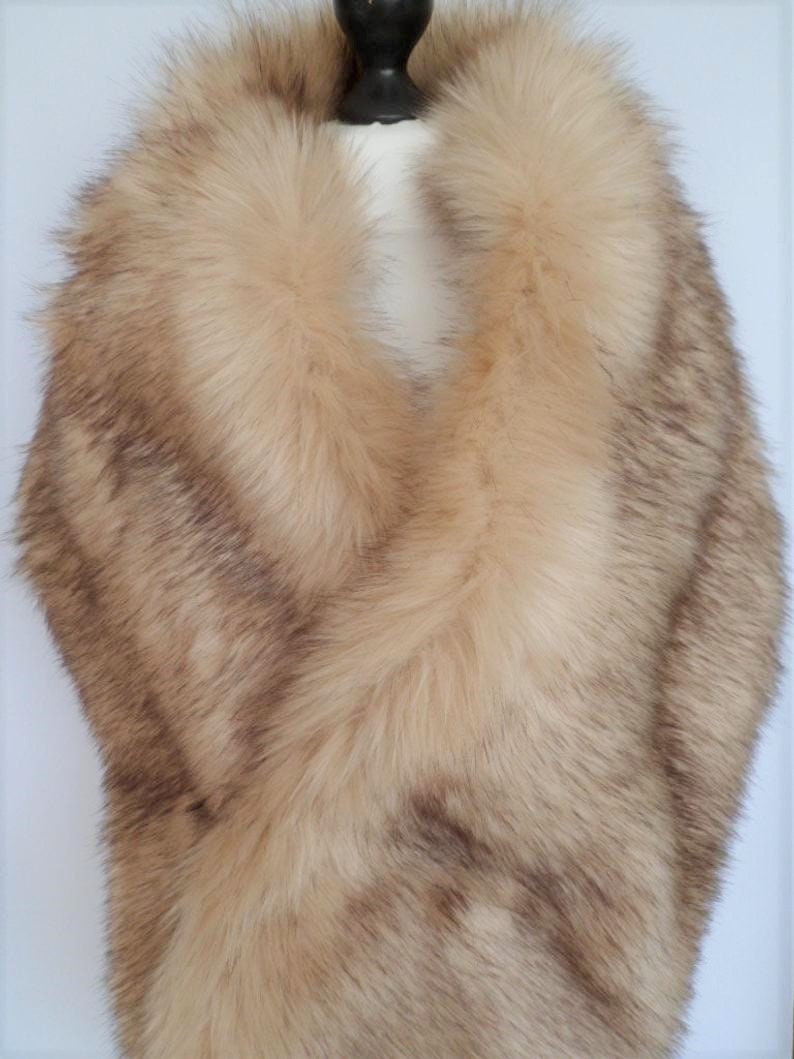 Vintage 1950s Leopard Faux Fur Scarf – ALEXANDRAKING