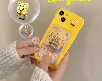 Sponge Bob Water Filled Toss Rings Game Toy iPhone 13 pro /13 pro Max Phone Case