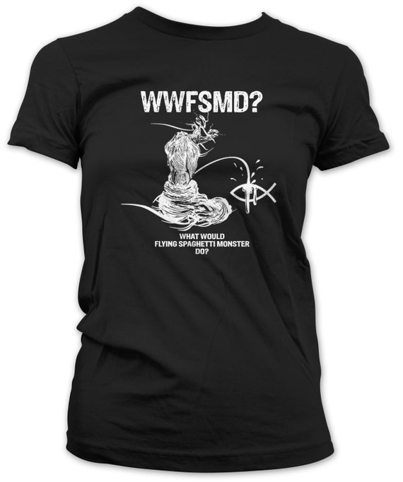 flying spaghetti monster t shirt