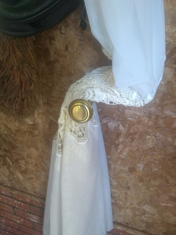 Set Of 2 Curtain Tie Backs Out Ov Vintage Door Knobs With Etsy