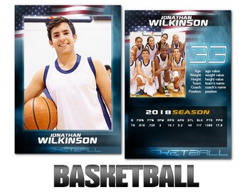 basketball magazine cover template etsy