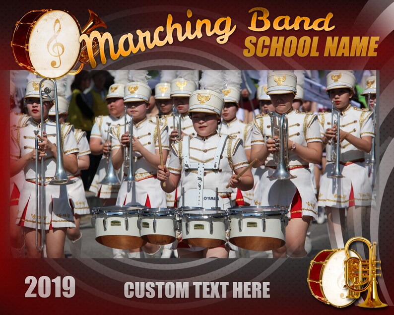Marching Band Templates Etsy
