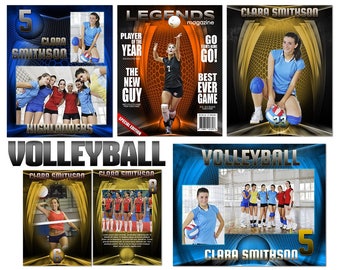 Volleyball "Heroes" Custom Templates