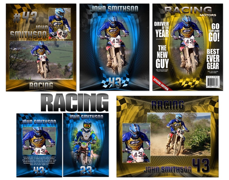 Racing heroes Custom Templates Etsy Racing heroes Custom Templates Etsy