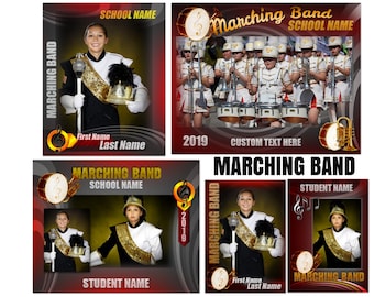 BAND Locker Decoration Printable SIGN Marching Band School - Etsy