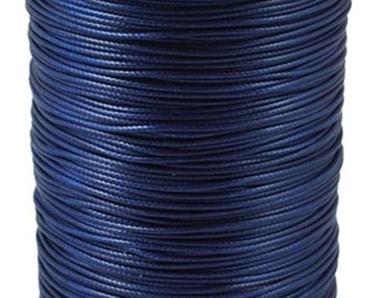 Nano cord (300ft) - black. Канат голубого цвета. Blue cord. Шнур плетеный uni-cord 4,0 мм. Нейлоновый шнур голубого цвета.