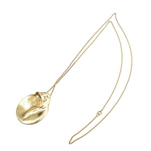 Tiffany & Co Peretti 18k Yellow Gold Madonna Pendant Extra Large Necklace 30" | Fortrove