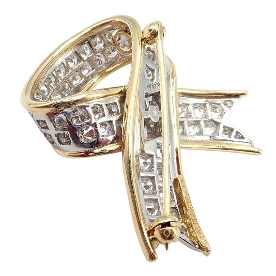 Vintage! Tiffany & Co 18k Yellow Gold Platinum Diamon… - Gem