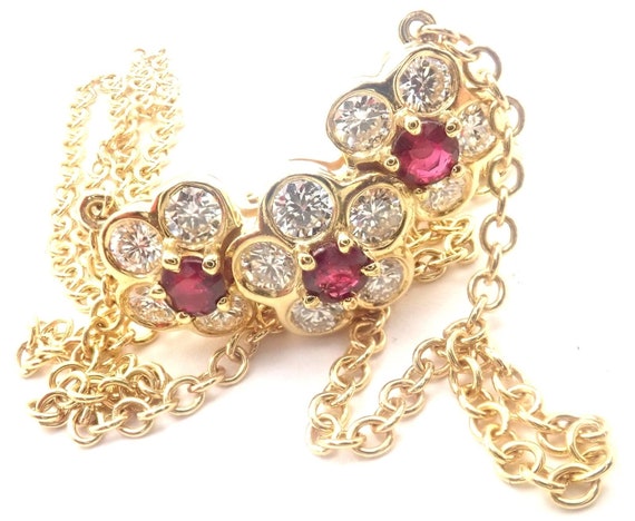 Van cleef deals ruby necklace
