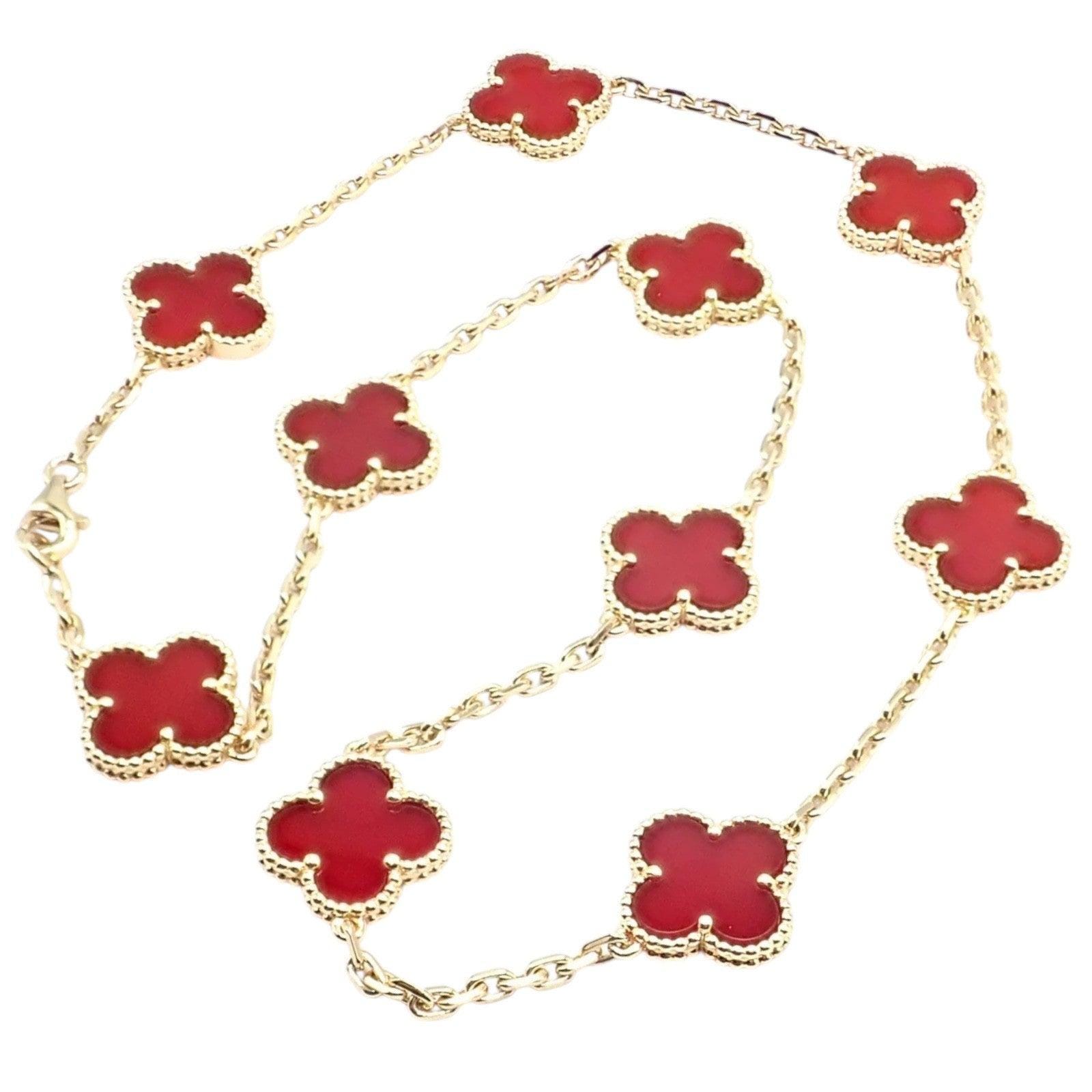 Vintage alhambra necklace, 10 motifs - Etsy 日本