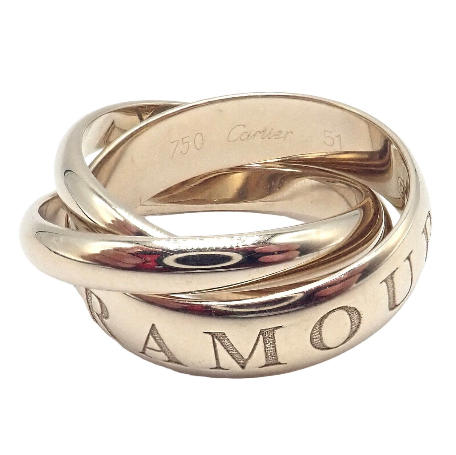 Cartier knot ring deals