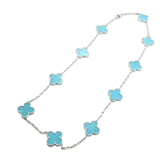 Petit Joli Necklace: 18k Gold, Turquoise & Diamonds | Pasquale Bruni