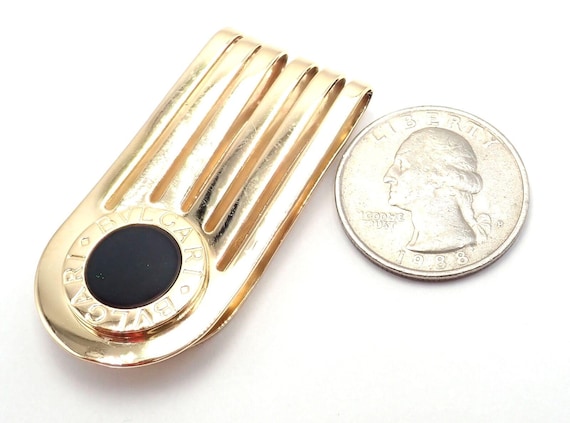 ブルガリ　オニキスマネークリップ 楽天市場】ブルガリ 925 ブルガリ・ブルガリ オニキス