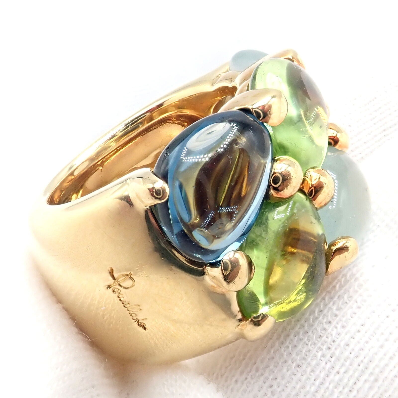 Pomellato peridot ring sale