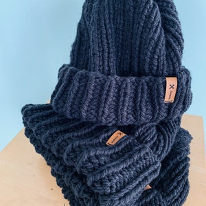 Chunky Knitted Beanie unisex