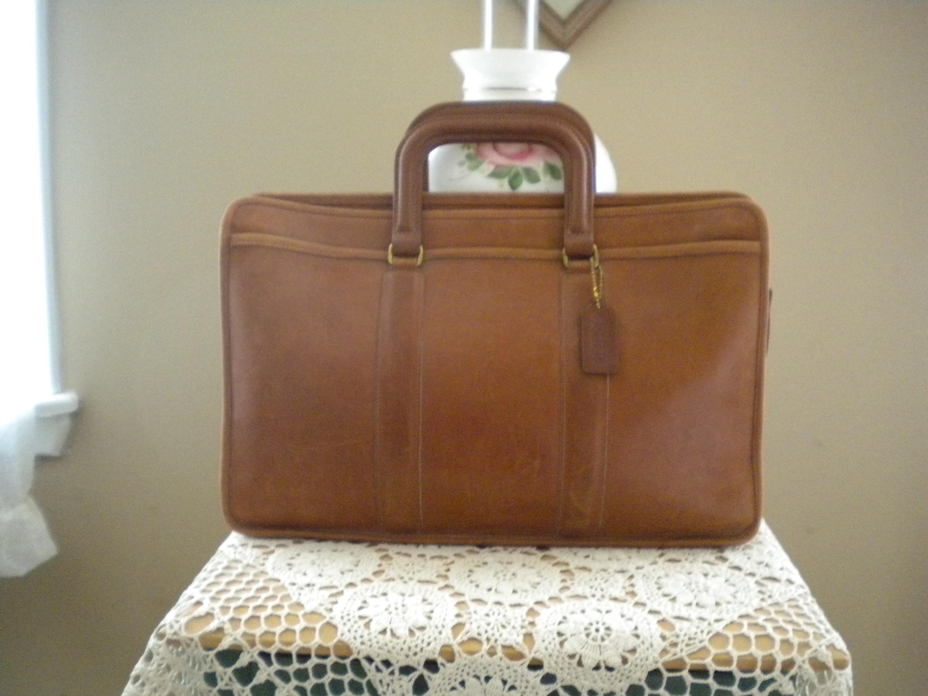 Coach Vintage Metropolitan Brief - Etsy