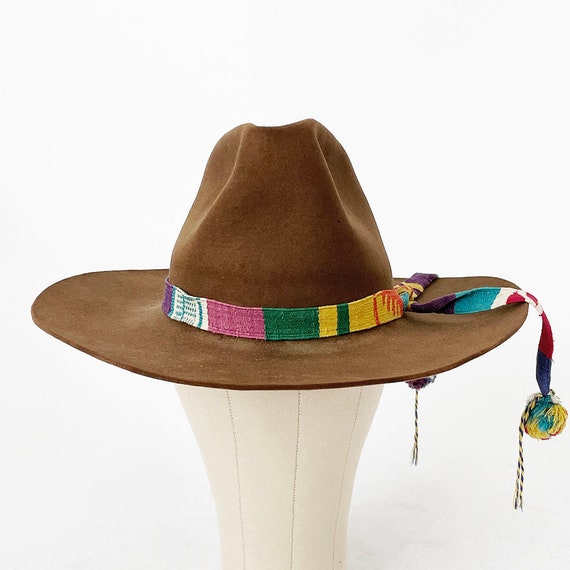 1950's Western Stetson Hat // Brown Western Cowbo… - image 2