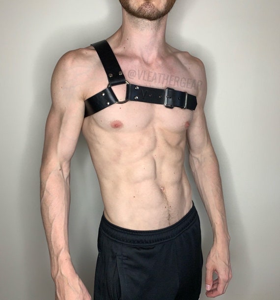 Asymmetrical Harness 1.5 Wide Strap 