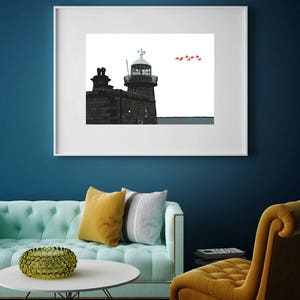 Howth Leuchtturm 2 Druck