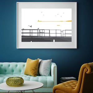 The Slip and the Lighthouse Print