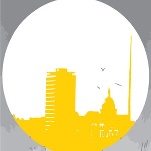 Dublin City From Samuel Beckett Bridge Print - Etsy