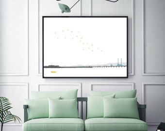 The Wooden Bridge Print