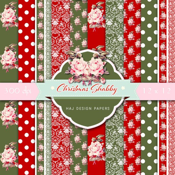 Christmas Digital Paper Pack Japan Background Printable Red Green Patterns Christmas Wrapping Paper Scrapbooking Digital Paper Party Kids Scrapbooking Delage Com Br
