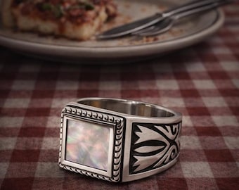 death ring inspired by Supernatural horsemen rings
