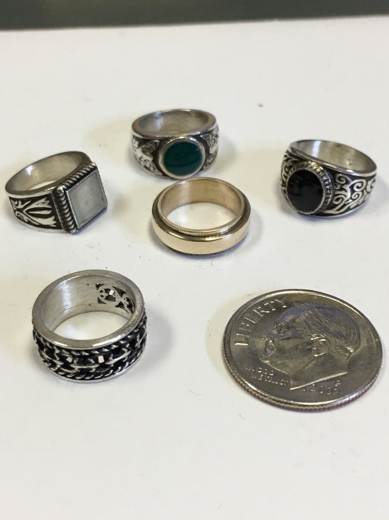 supernatural inspired MINI set of horsemen rings