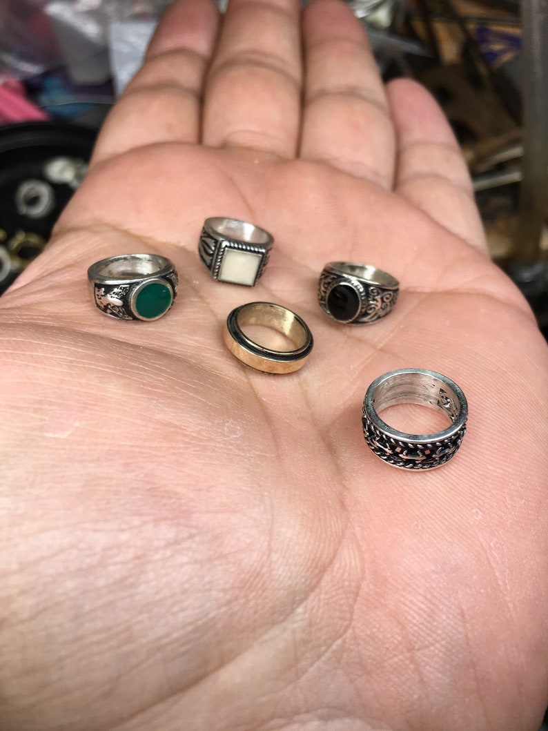 supernatural inspired MINI set of horsemen rings