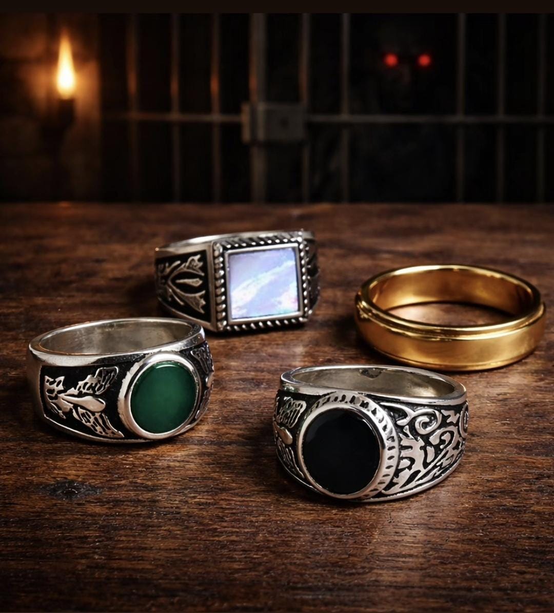 Full set of horsemen rings special price