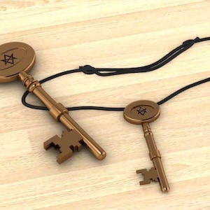 Supernatural Bunker Key - Etsy
