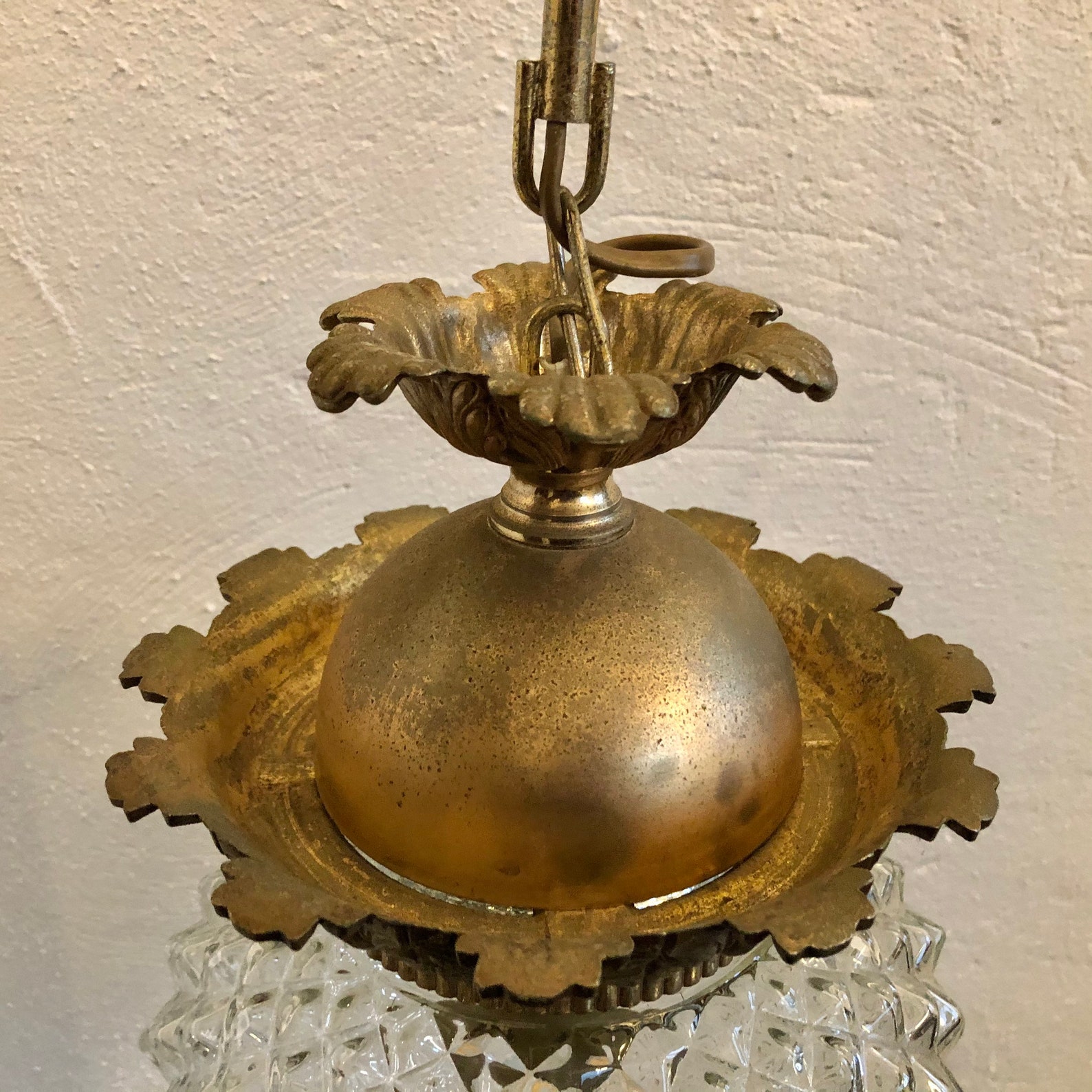 Mitte des Jahrhunderts Design belgischen Ananas Messing und | Etsy