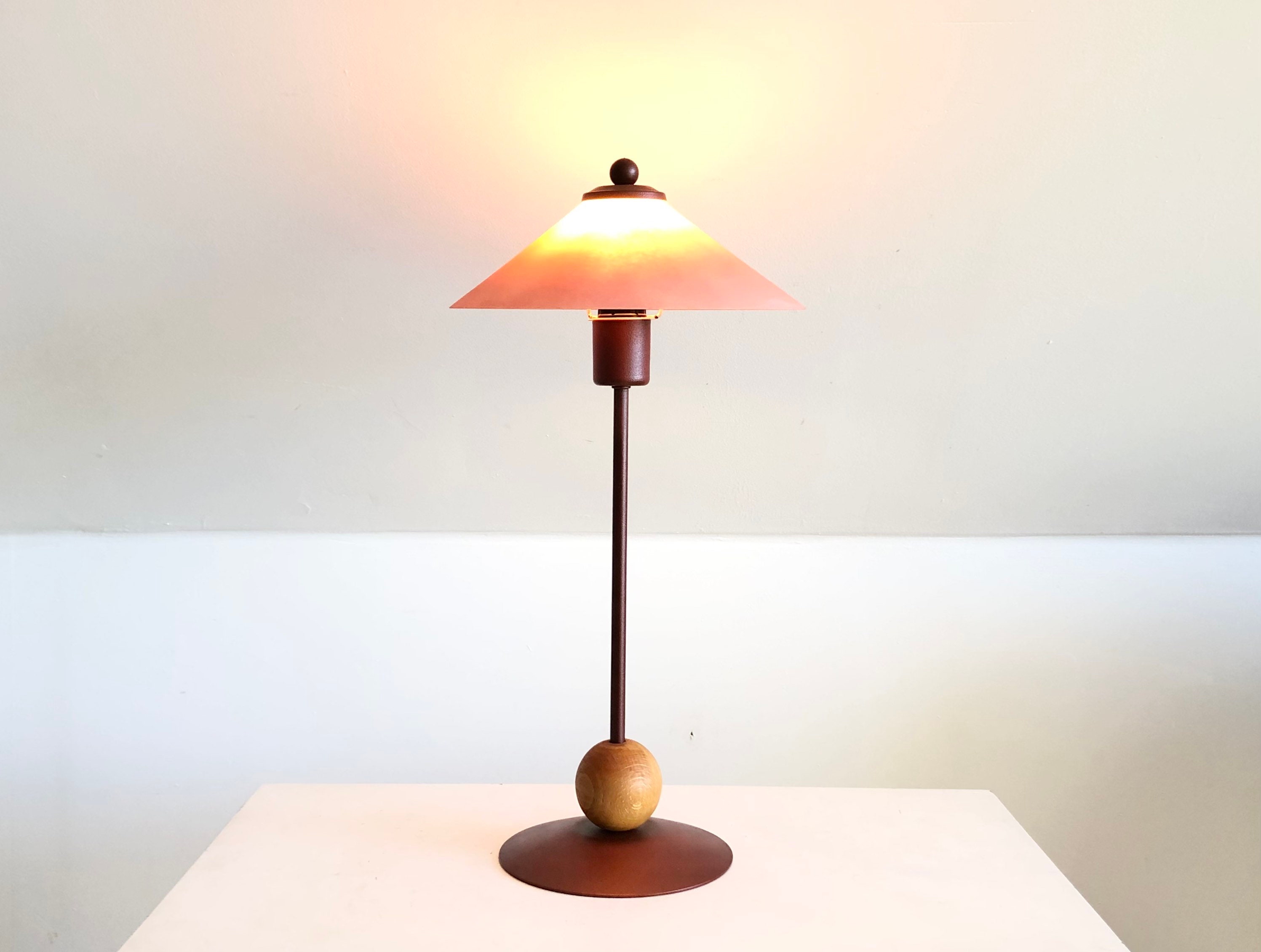 1980s Art Deco Revival Vintage IKEA Wall Lamp TYPE V9008 RARE Metal and Glass agrohort.ipb.ac.id