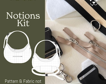 Skyler Pet Sling Notions Kit - Interfacings, Webbing & Hardware - PATTERN SOLD SEPARATE