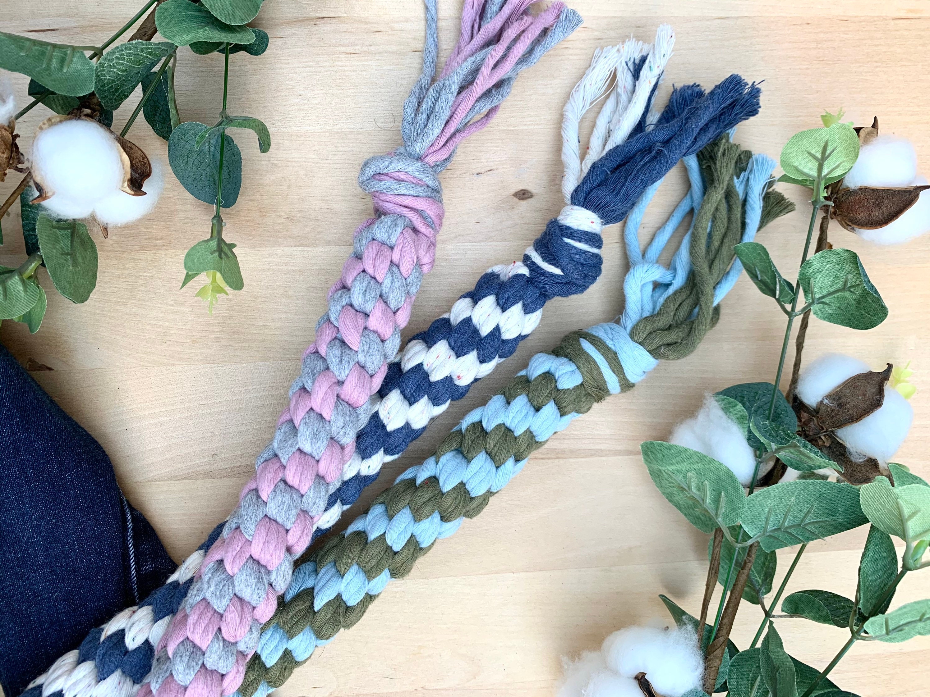 Macrame hotsell dog toy