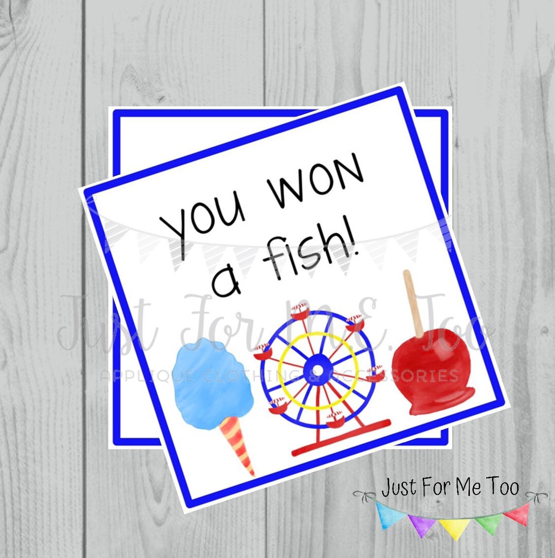 Fair Tags Fair Printable Tags, Instant Download, Fall Tags, Carnival Tags ...
