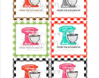 Kitchen Printable Tags, From the Kitchen, Instant Download, Leftovers Tags, Teacher Tags, Lunchbox Note, Baking Tag