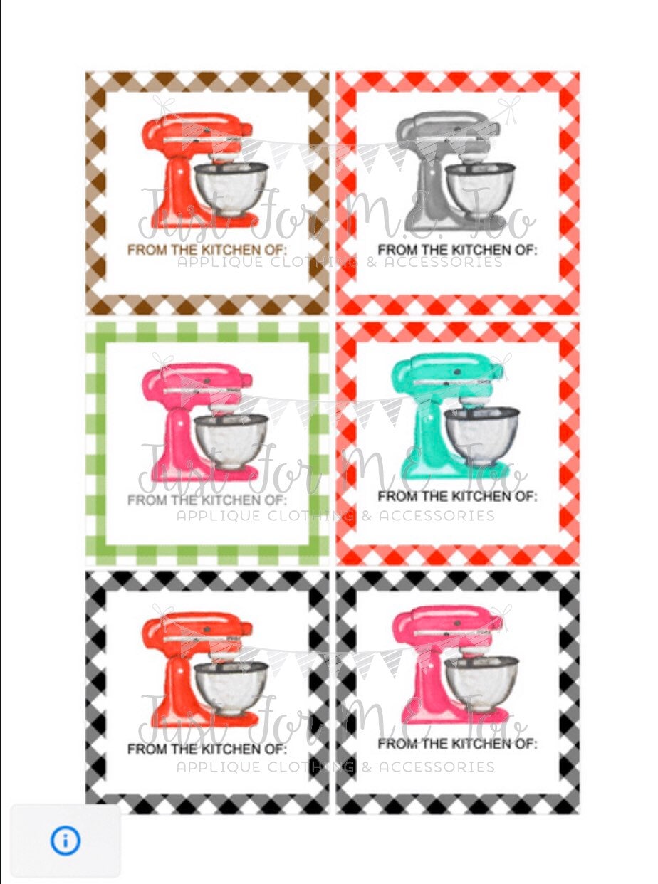 Kitchen Printable Tags, From the Kitchen, Instant Download, Leftovers
